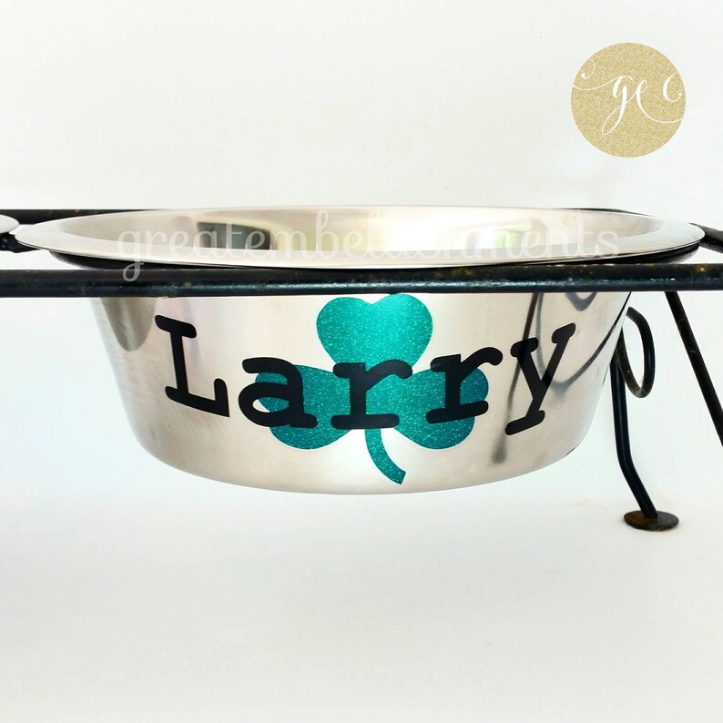 Personalized Dog Bowl Custom Stainless Steel Dog Bowl Etsy