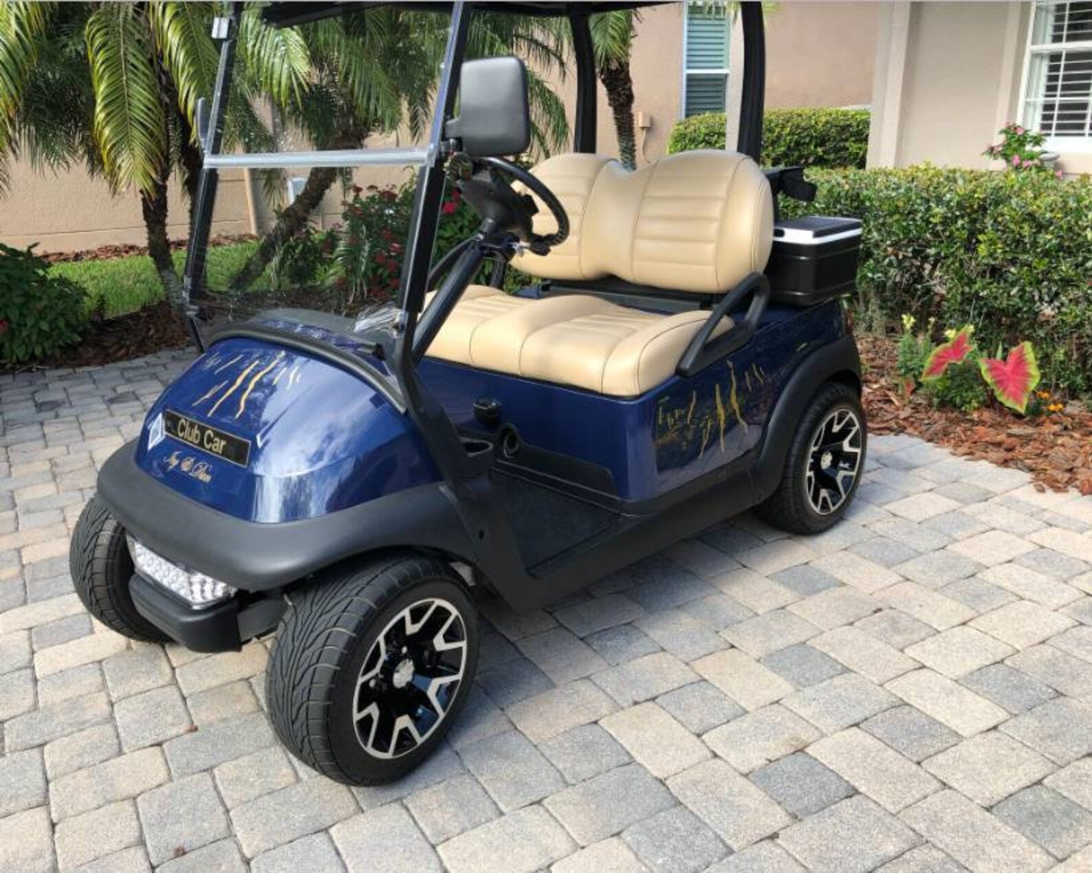 Custom Golf Cart Name Decal Golf Cart Decorname Decal Etsy