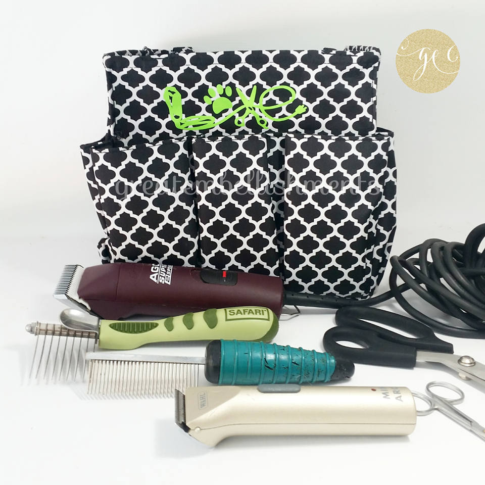Custom Dog Grooming Tool Organizer Personalized Grooming Etsy