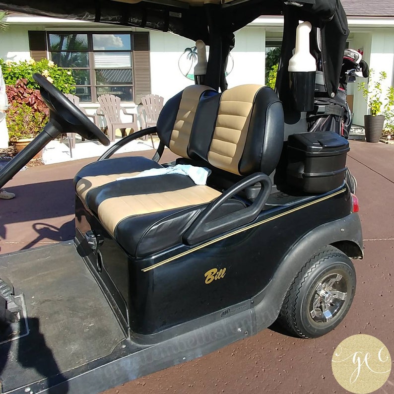 Custom Golf Cart Name Decal Golf Cart Decorname Decal Etsy