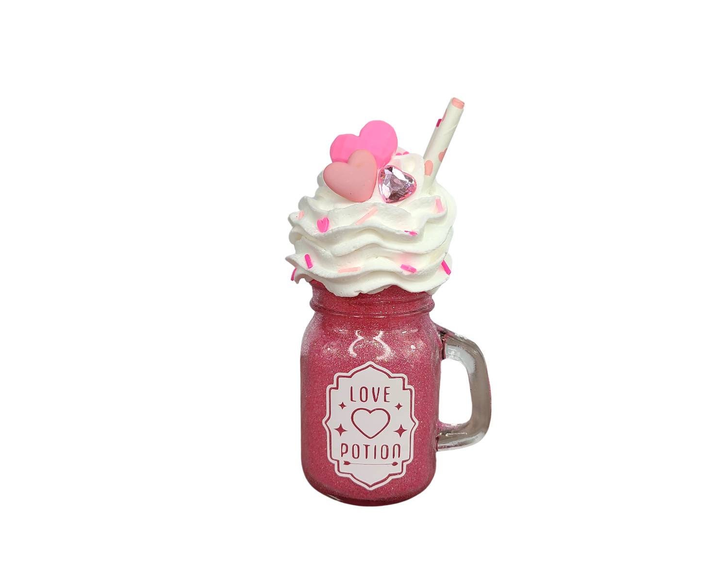 Cute Valentine Milkshake Png Gráfico por Digital Delicacy · Creative Fabrica