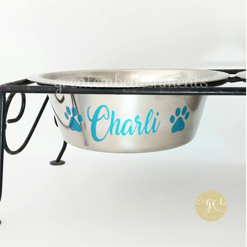 Personalized Dog Bowl Custom Stainless Steel Dog Bowl Etsy
