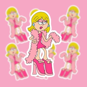 Lizzie Sassy Outfit Sticker Waterproof |  Lizzie McGuire