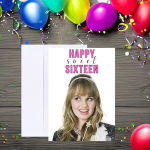 Gelukkig Sweet Sixteen | 16 wensen verjaardagskaart