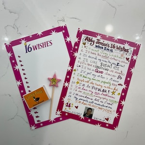 16 Wishes Candle, Lucky Duck Matches & Wish Lists Mini Bundle