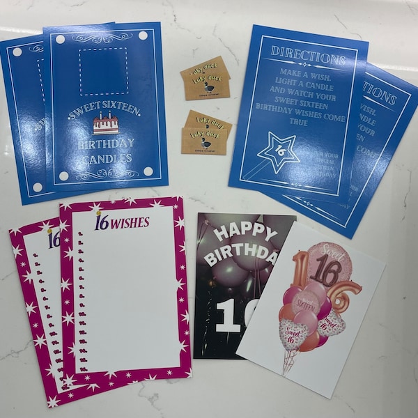 16 Wishes Candles From Movie Box Etsy UK