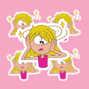 Dizzy Lizzie Sticker Waterproof |  Lizzie McGuire