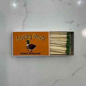 Glücksente Match Box 32 Count | 16 Wunschkerzen