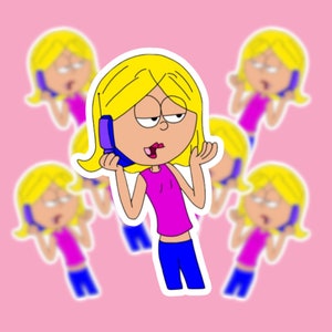 Lizzie Phone Gossip Sticker Waterproof |  Lizzie McGuire