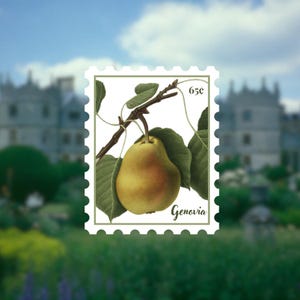 Genovia Stempel Aufkleber Wasserfest | Prinzessin Tagebücher