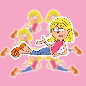 Lizzie Chilling Sticker Waterproof |  Lizzie McGuire