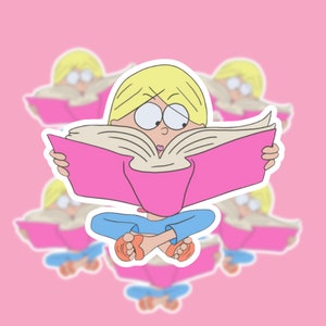 Lizzie Reading Sticker Waterproof |  Lizzie McGuire