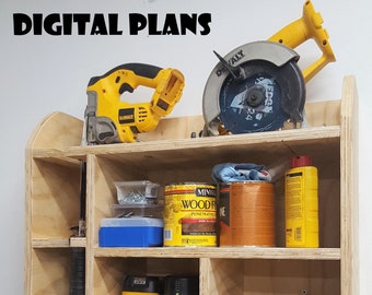 Tool Storage Wall- Digital Plans