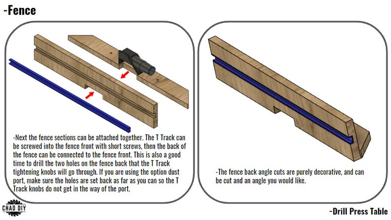 Drill Press Table - Digital Plans image 6