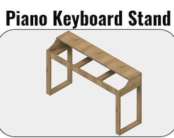 Piano Keyboard Stand Digital build Plans