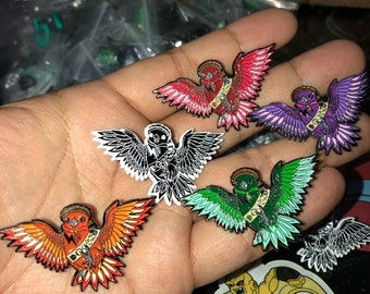 Dirtybird Campout Team Captain Parrot Pin  (Soft Enamel) ready now