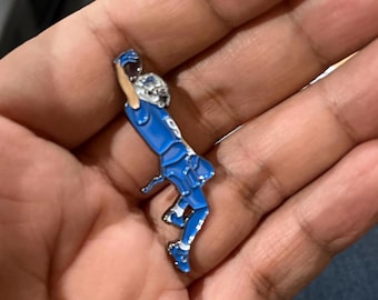 Jameson Williams "Waymo" Detroit Lions Enamel Pin Limited Edition 100 Black Metal Pin will be ready in Mid Jan 2025