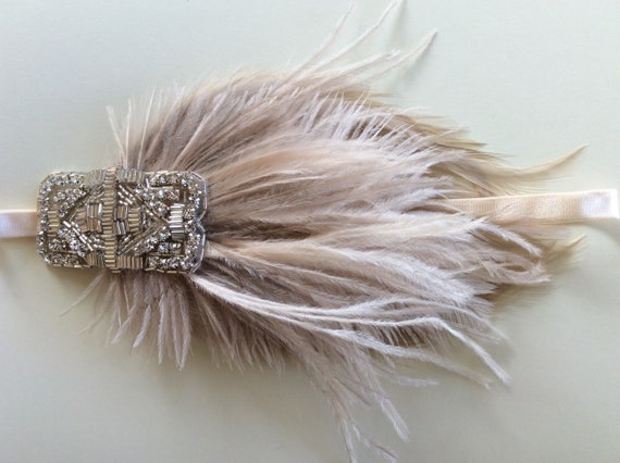 Vintage Flapper Stirnband - Art Deco Kopfschmuck Für Great Gatsby Party, Hochzeit & 20er Jahre Kostüm