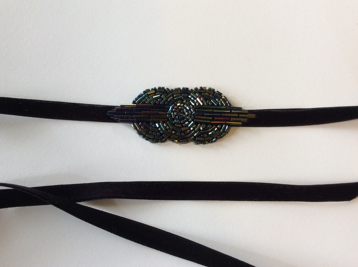 great gatsby gold headpiece
