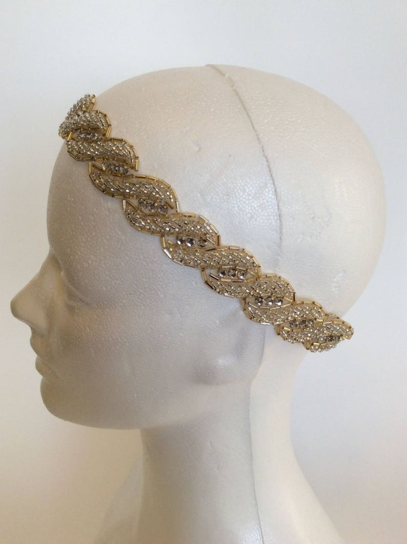 grecian style headpiece