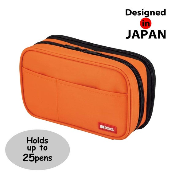 Collectibles LIHIT LAB Japan Pen Pencil Case 200mm A755624 Triple Size