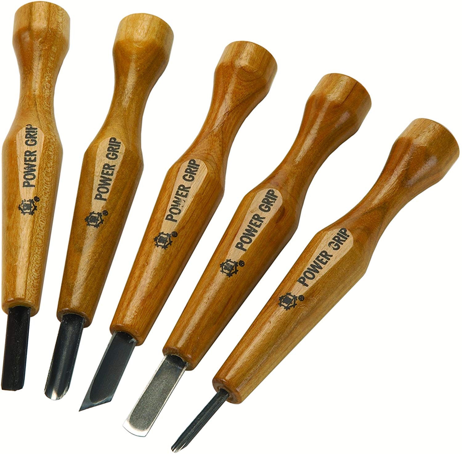 Mikisyo 5pcs Power Grip Wood Carving Tool Kit Chisel Set Made Etsy Israel