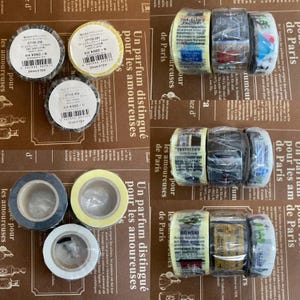 Traveler's Notebook Narita Airport Limited Masking Tapes NRT Trip, NRT Airport, Japan Guide 3 Set / Washi Tape