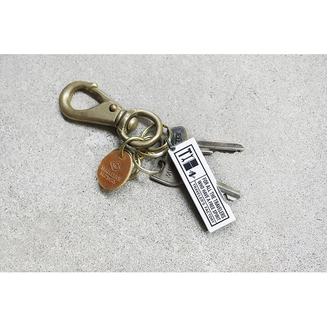 トラベラーズファクトリー TF 真鍮キーホルダー No.1 /トラベラーズ