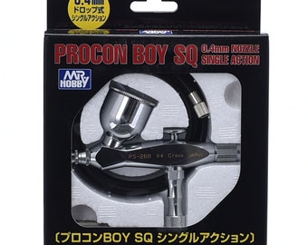 GSI Creos Airbrush PS268 Procon BOY SQ 0.4mm nozzle Single Action with 7cc Cup Mr.Hobby from Japan Free Shipping