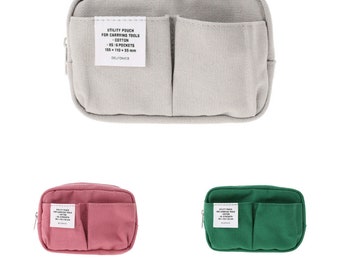 DELFONICS Inner Carrying  Cotton Pouch XS A7 size New Color / Bag in Bag / from Japan  / Gift , Present