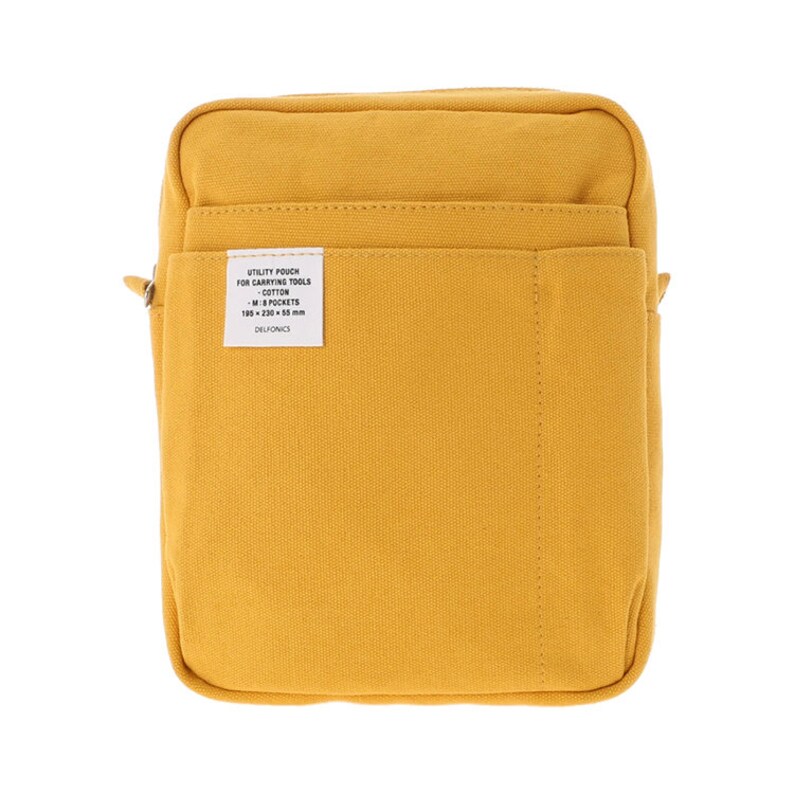 8 colors Bag in Bag from Japan DELFONICS Inner Carrying Cotton Pouch Medium size Vertical