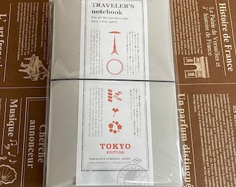 Traveler's Notebook Tokyo Edition  Limited Leather Cover Regular size Black / Planner