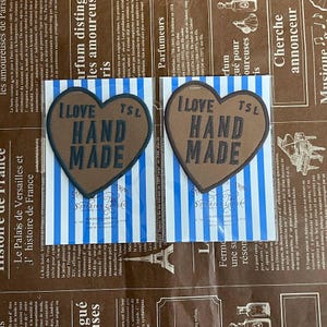 The Superior Labor Patch / Heart  (Customize for Traveler&#39;s Notebook )