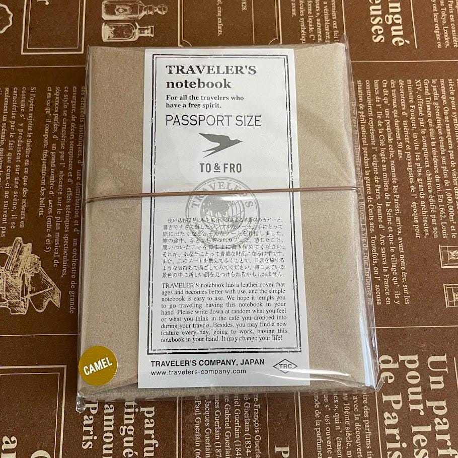 Traveler's Notebook X TO&FRO Collaboration Limited Leather Cover