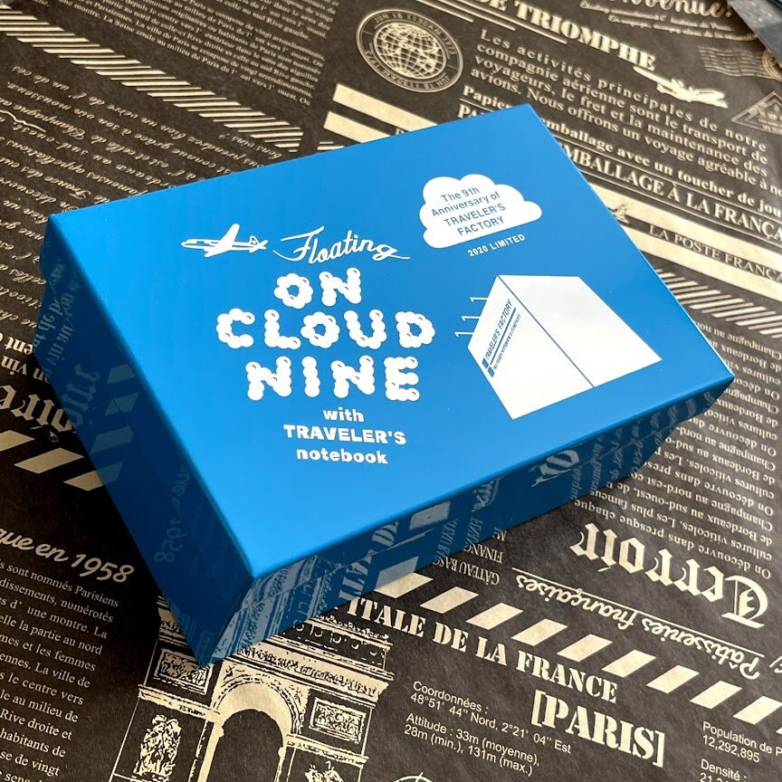 Traveler's Factory 9th anniversary can / 2020 / Blue / Rare