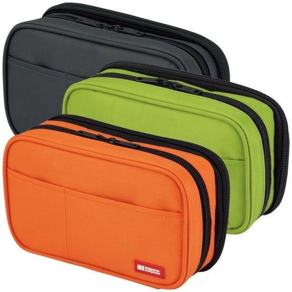 Collectibles LIHIT LAB Japan Pen Pencil Case 200mm A755624 Triple Size