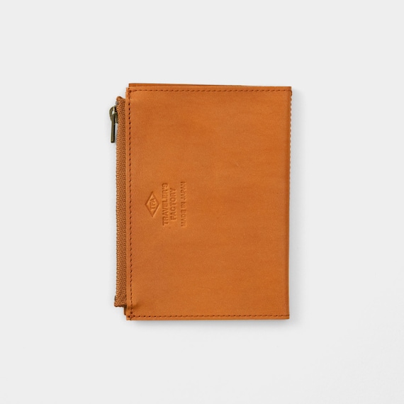 トラベラーズノート レザージッパーケース ブラックまたはブラウン