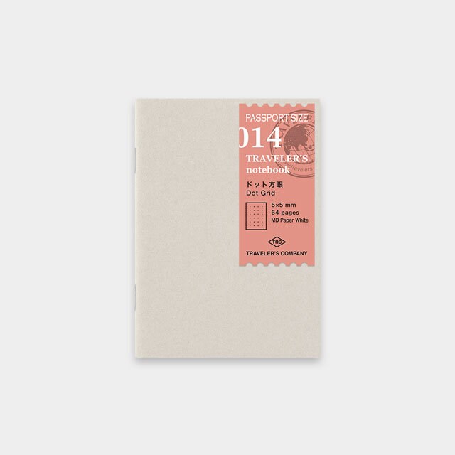 Traveler's Notebook Passpprt Size Refill MD Paper Cream | Etsy