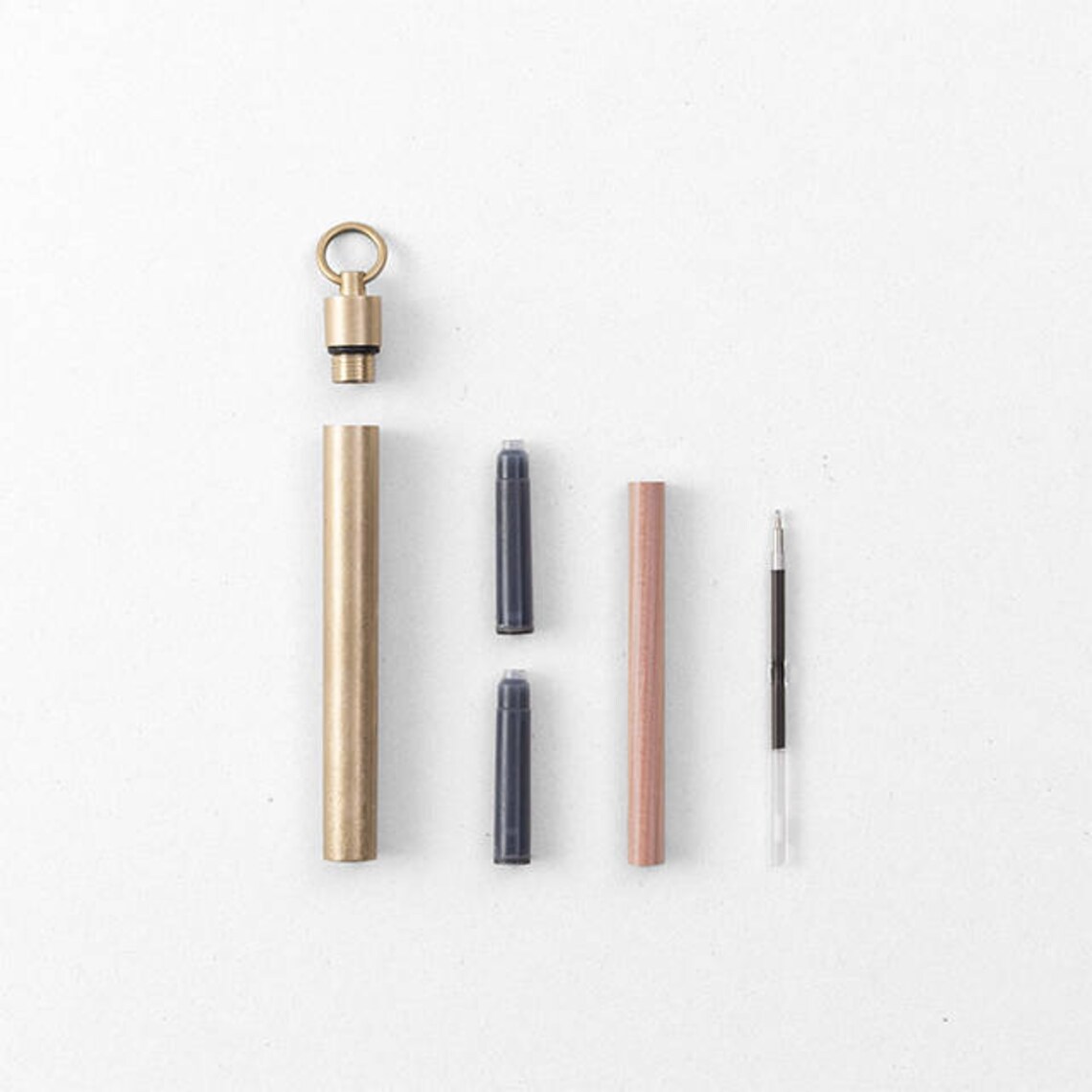 Traveler's Factory Brass Ink Cartridge Case m Etsy