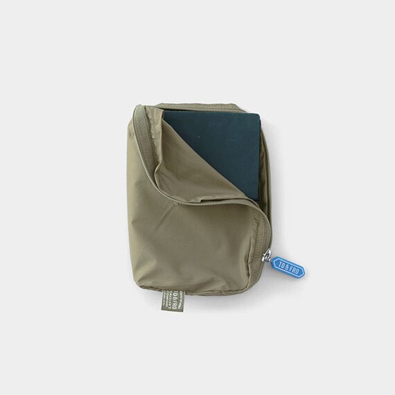 Traveler's Factory X TO&FRO Collaboration Organizer Pouch Olive
