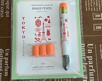 Traveler's Notebook TOKYO EDITION / Brass Pencil Tokyo / Limited
