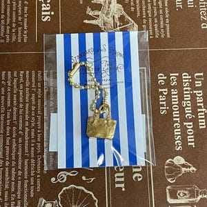 The Superior Labor Brass Engineer Bag Charm /  Customize for Traveler&#39;s Notebook