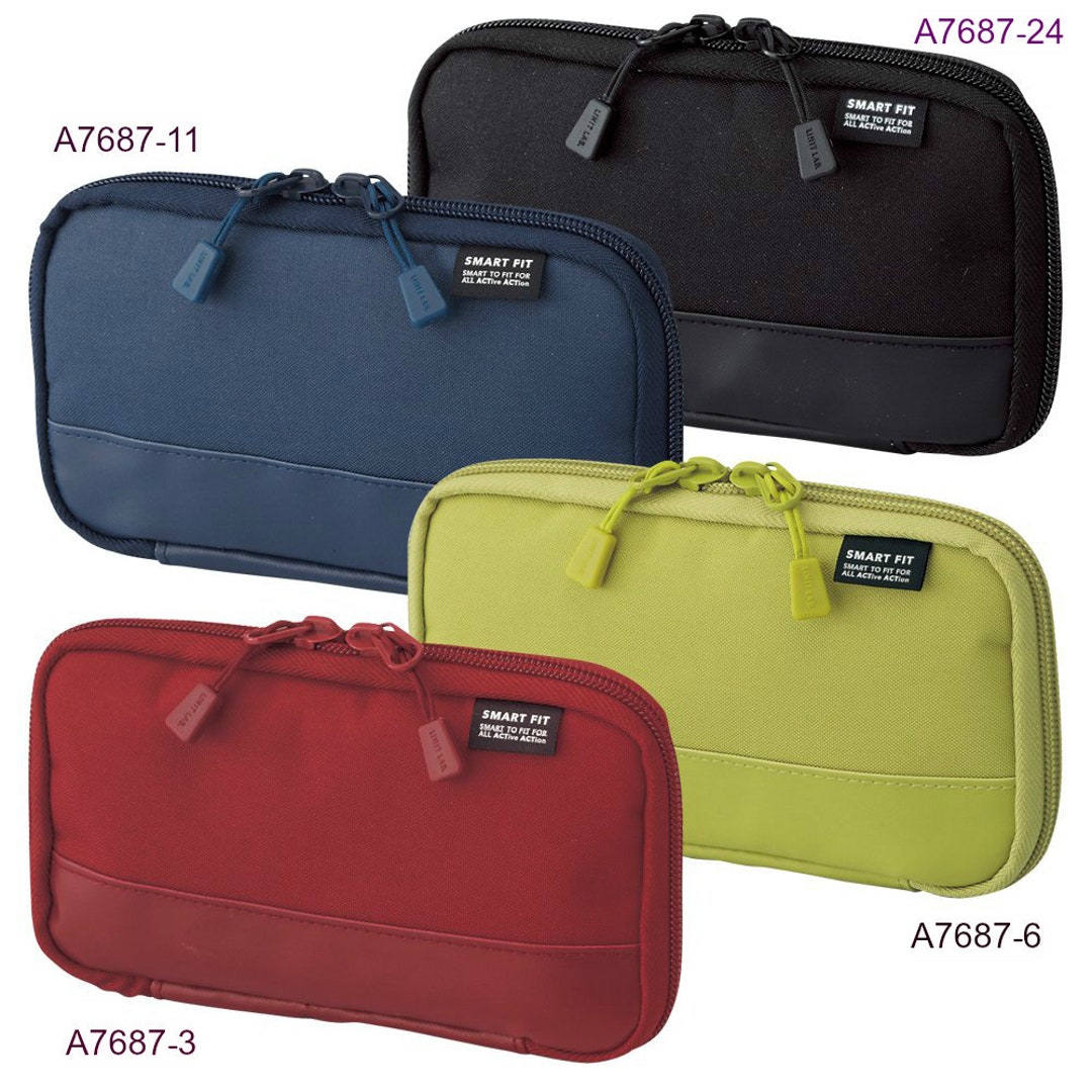 Lihit Lab. Compact Pen Case Smart Fit ACTACT A7687 4 Colors Etsy