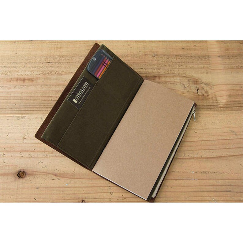 Fourruof X Traveler's Notebook Zipper Pocket Case Regular Etsy