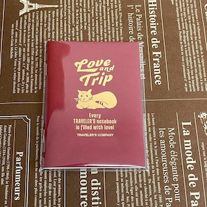 トラベラーズノート LOVE AND TRIP / ノートリフィル パスポートサイズ / 2025年限定 / プランナー