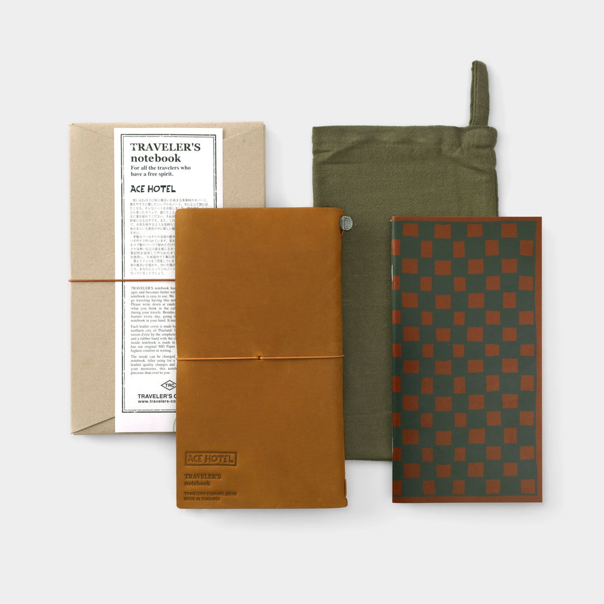 Traveler's Factory KYOTO Edition Traveler's notebook w/Leather Cover  Limited