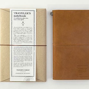 Starbucks Reserve Roastery Tokyo x Traveler's Notebook Camel Limited Leather Cover Regular size from Japan Traveler's Company