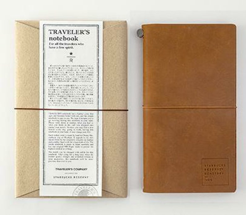 Starbucks Reserve Roastery Tokyo X Traveler's Notebook Etsy