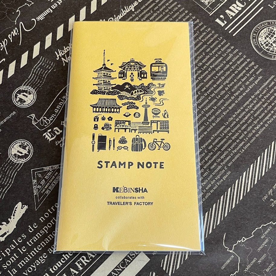 Kyoto Keibunsha X Traveler's Notebook Limited Refill “stamp