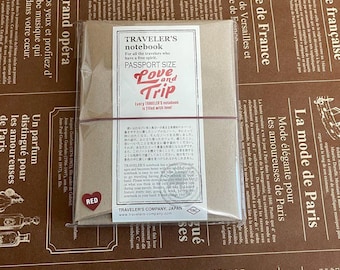TRAVELER’ S notebookモスバーガー 2nd Edition Traveler's Notebook Starter Kit Passport Size x MOS BURGER